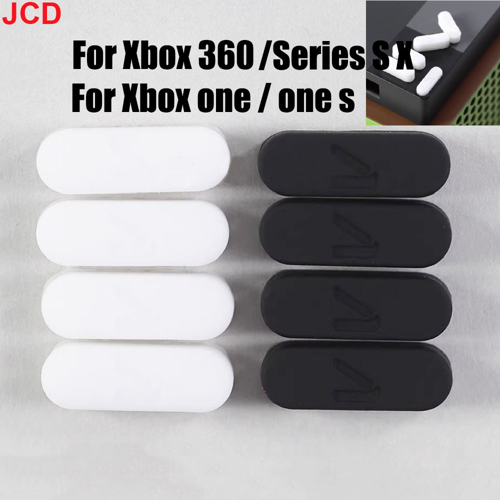 Gaming Console Xbox Series S - Jcd-ゴム足滑り止めスリムハウジング保護カバー、xbox 360、1 s、シリーズs、xコンソールに適用可能、4個