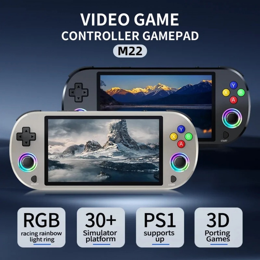 Q21 Gaming Console - M22 Pro レトロ携帯ゲーム機 5.0インチ HD 1920*1080