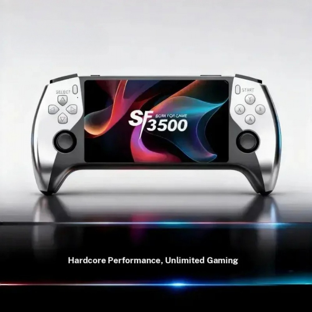 Q21 Gaming Console - SF3500 5インチ大型スクリーン デュアルジョイスティック ゲームコンソール オープンソース ハンドヘルド