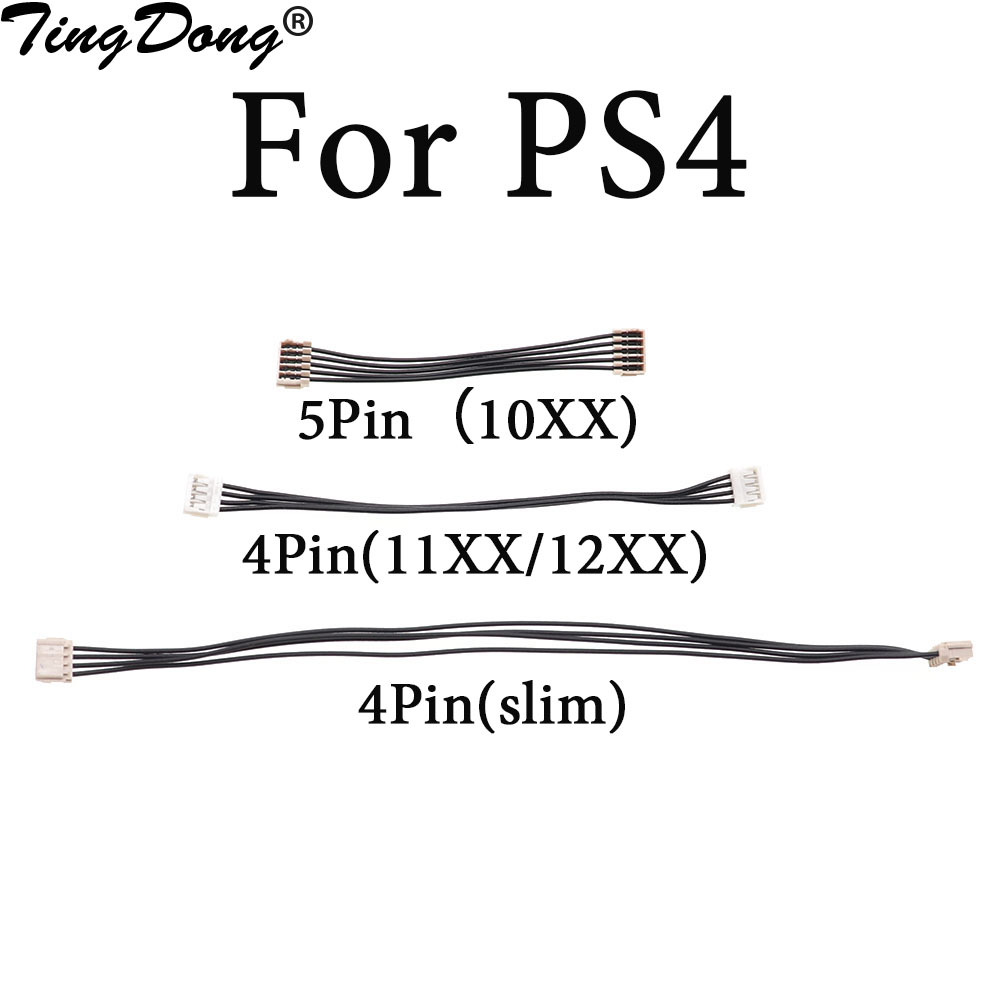 Gaming Console And Tv - Ps4用電源ケーブル、電源モジュール、4ピン、5ピン、1個