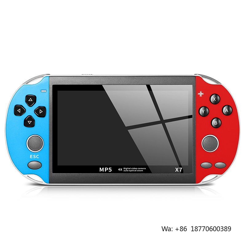 Gaming Console X7 - X7携帯型ゲームプレーヤーゲーム機ミニ400 X7 X13 Plus対応TVボックス出力ゲームPS 5バージョンゲームデバイス