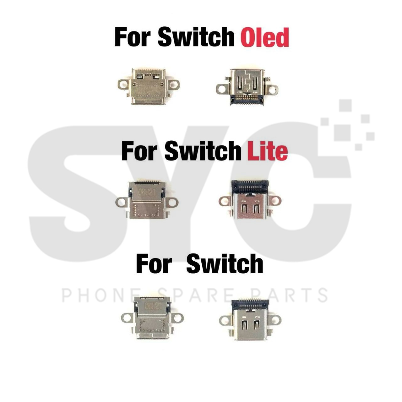 Nintendo Console Switch Lite - オリジナル USB 充電ポートドック Nintendo Switch NS
