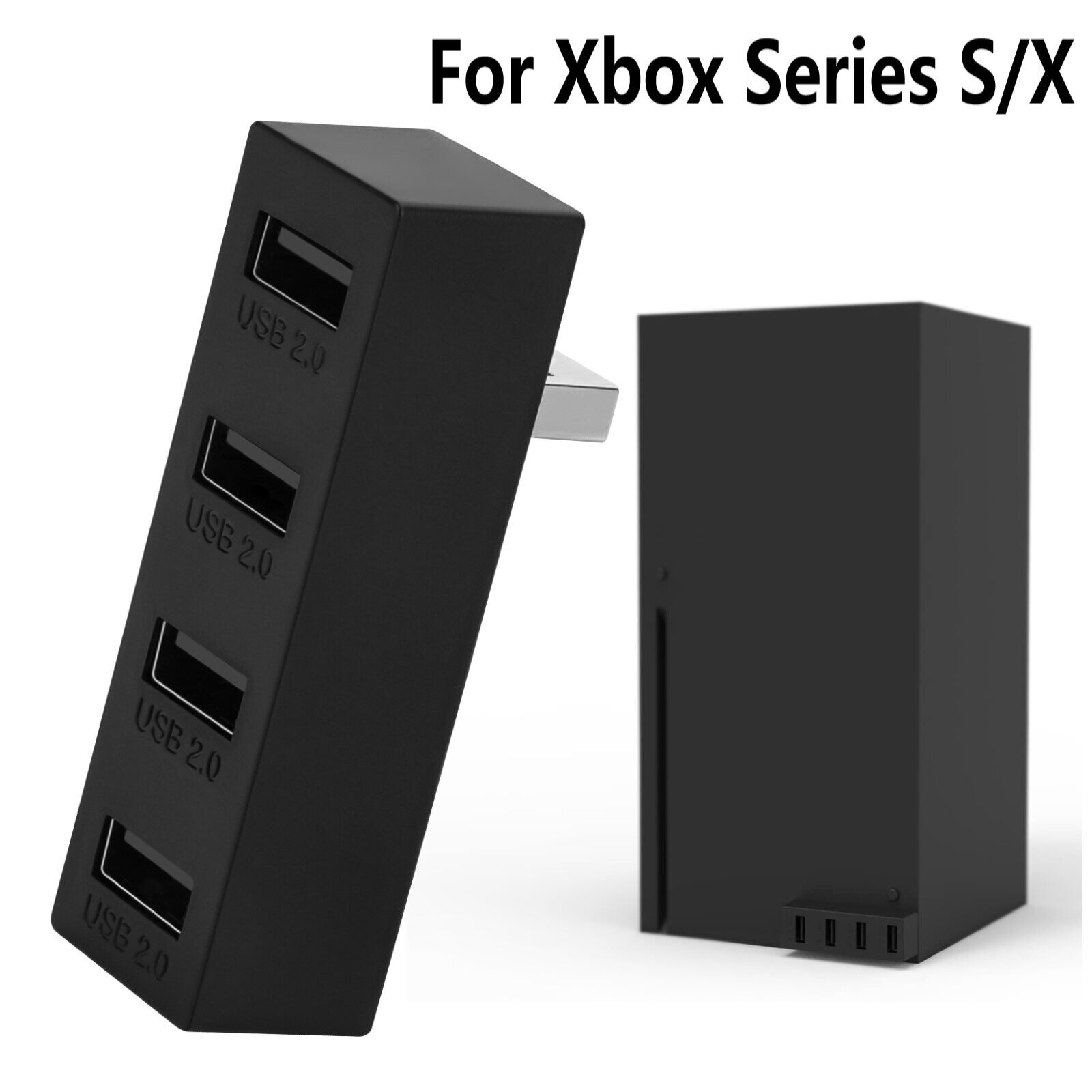 Gaming Console Xbox Series S - 高速USBハブ,拡張アダプター,xboxシリーズおよびxゲームコンソールアクセサリ用のUSB 2.0ハブ