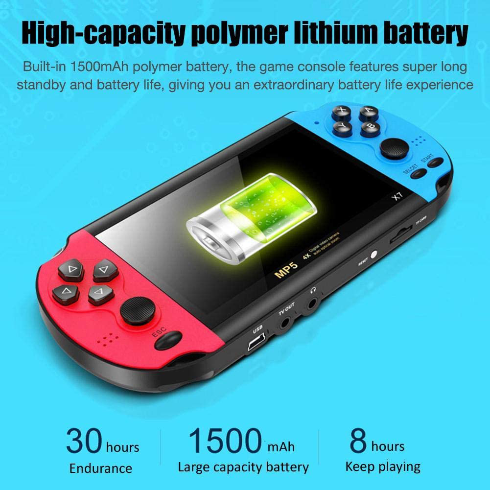 家族全員のためのレトロなポータブルビデオゲームコンソール,ポ - Gaming Console X7 のレビューと価格