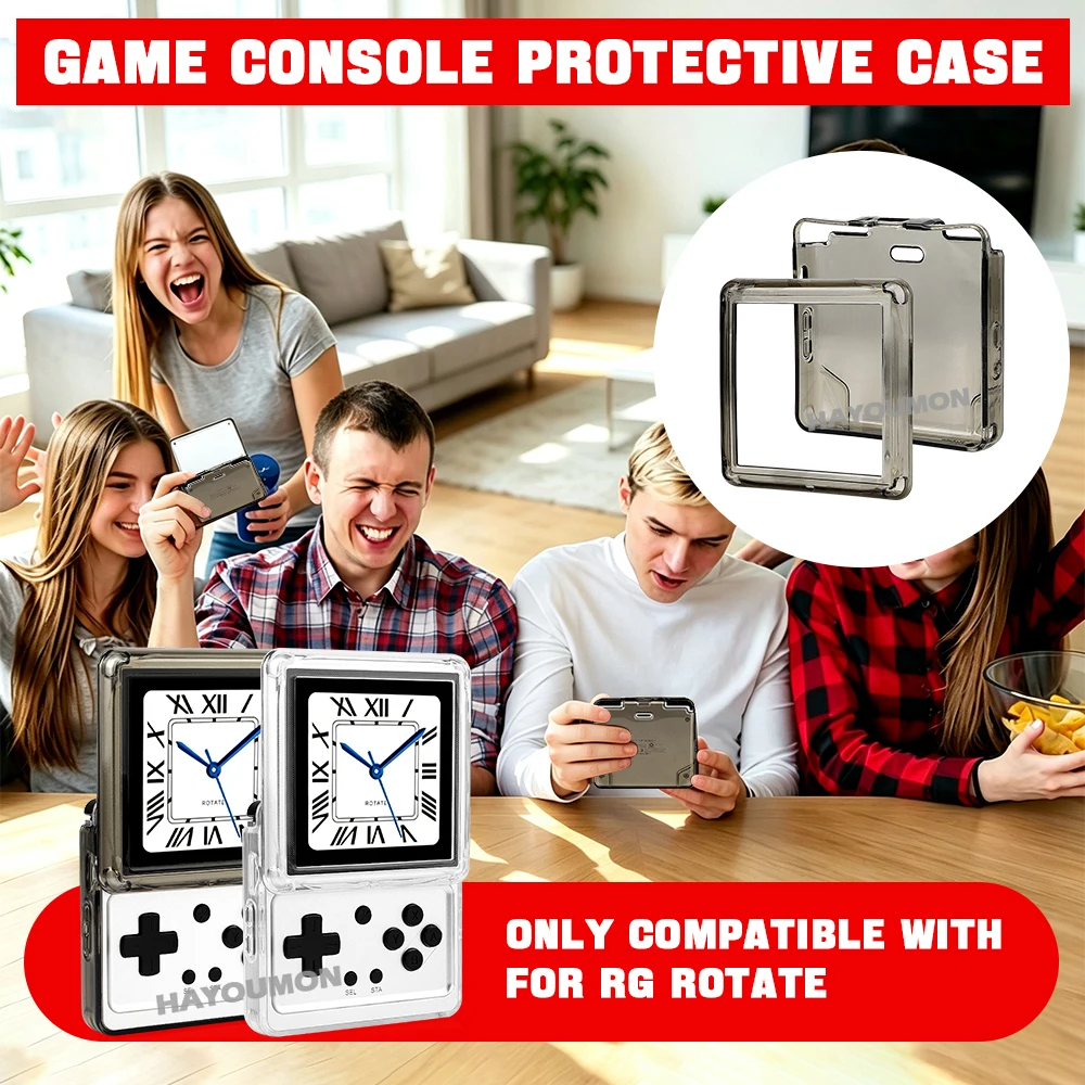 ANBERNIC RG Rorate コンソール用透明ソフト - Gaming Console Anbernic のレビューと価格
