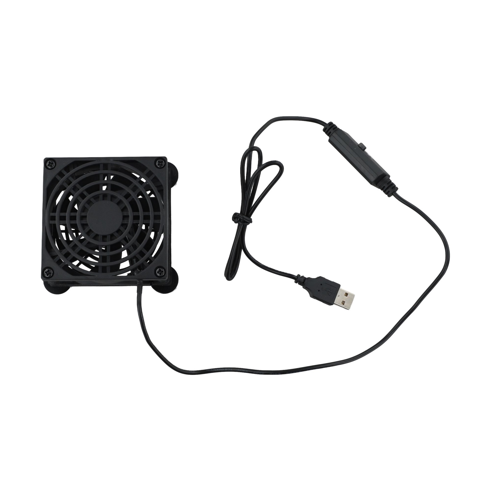 80mm 5V USB冷却ファン 静音設計 軸流ファン ルー - Gaming Console Cabinet のレビューと価格