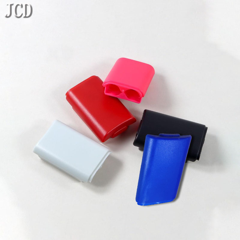 JCD 1PC ホワイト/ピンク/ブルー/レッドバッテリーカ - Microsoft Controller Xbox Wireless のレビューと価格