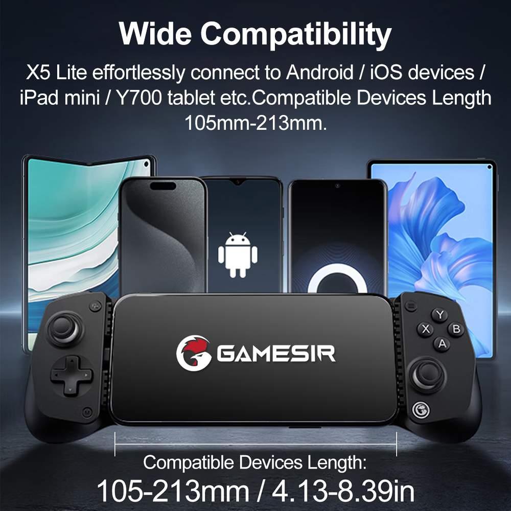 GameSir X5 Liteモバイルゲームパッド、iPho - Gaming Console Ipad のレビューと価格