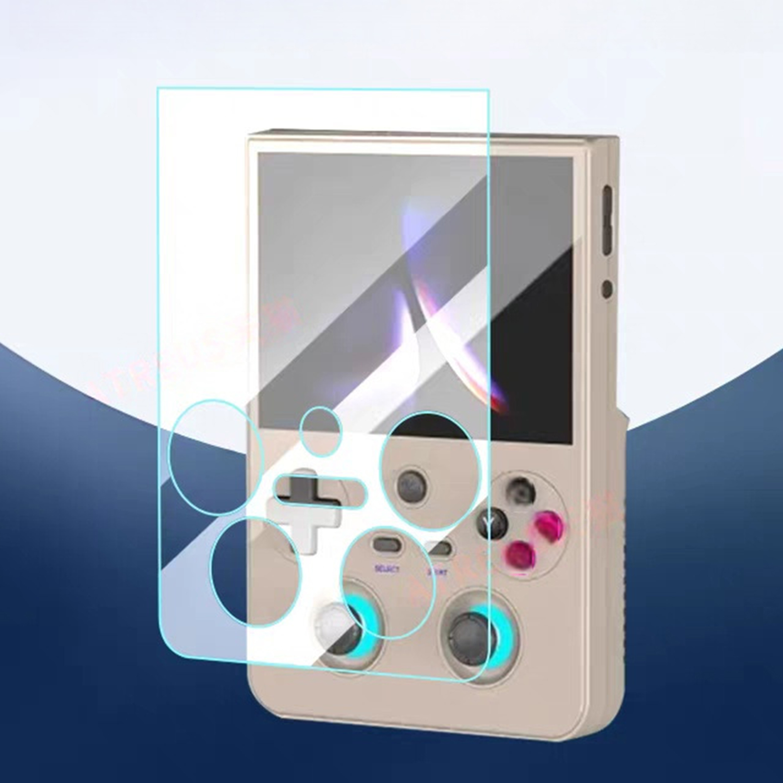 2 個 9H HD 強化ガラス Anbernic RG477 - Gaming Console Anbernic のレビューと価格