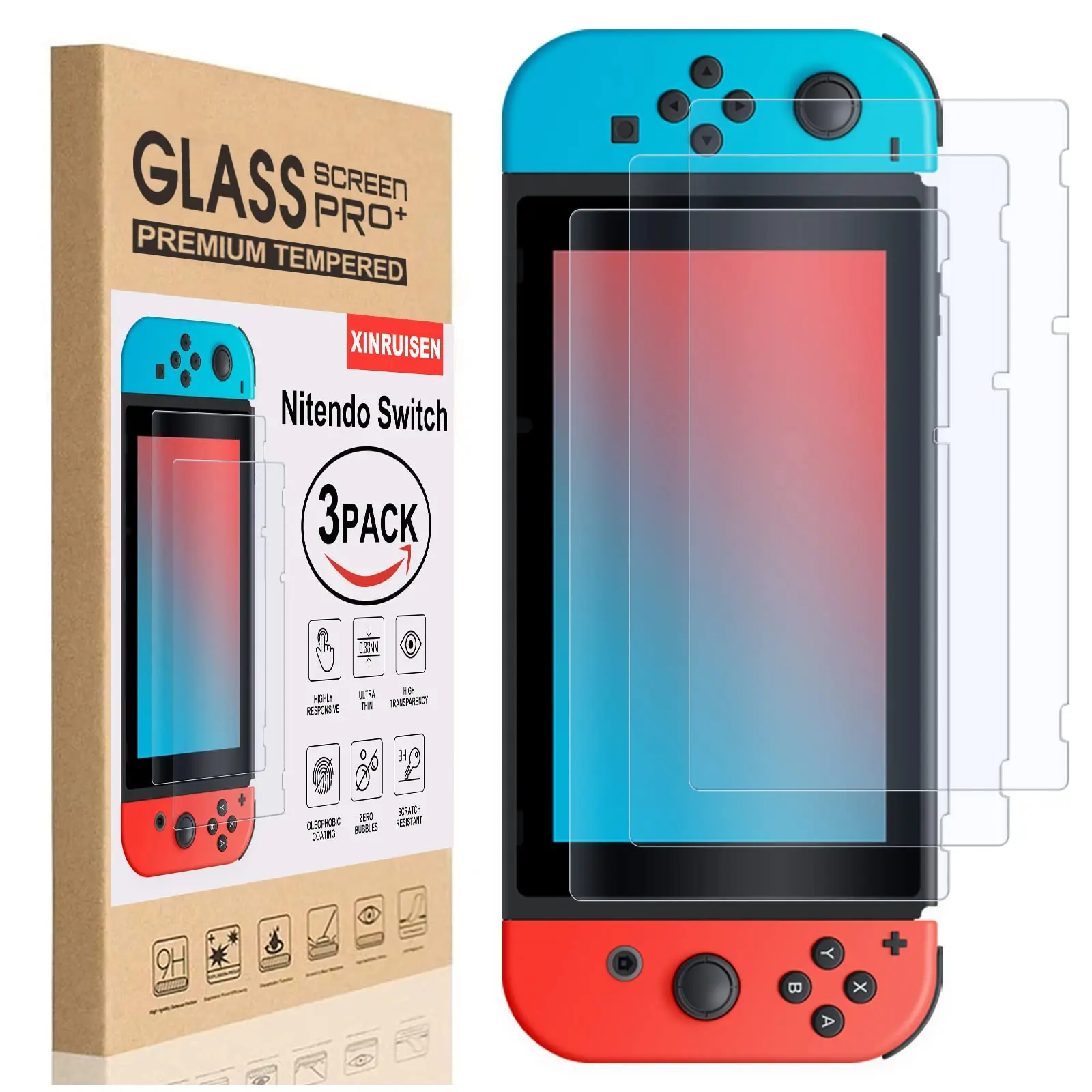 強化ガラススクリーンプロテクター互換性 - Nintendo - Nintendo Console Switch Lite のレビューと価格