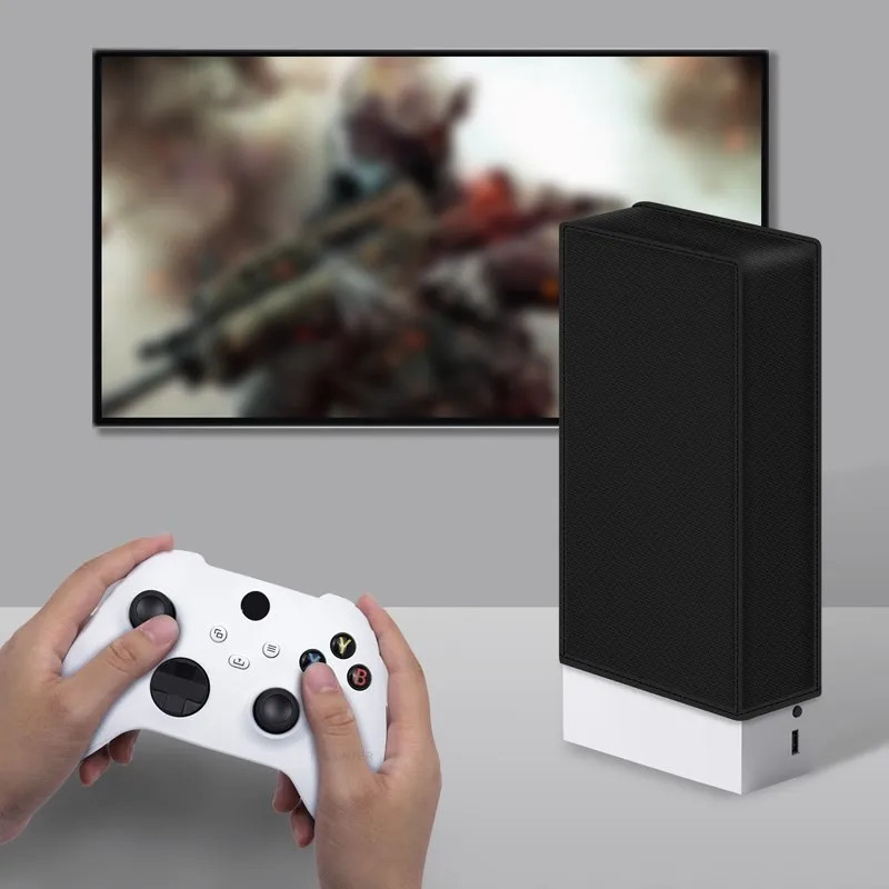 Xboxシリーズコンソール用の傷防止水平および垂直防塵カバー - Gaming Console Xbox Series S のレビューと価格