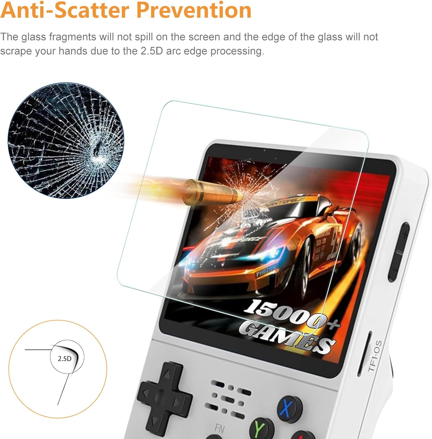 4 IN 1 収納ケースゲームコンソールトラベルキャリングバ - Gaming Console R36S のレビューと価格