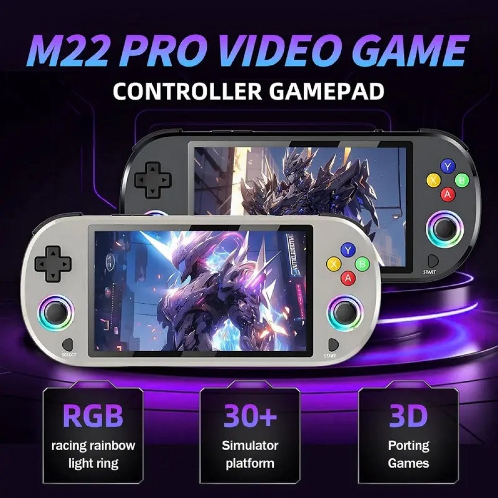 M22 Pro レトロ携帯ゲーム機 30000以上のゲーム  - Q21 Gaming Console のレビューと価格