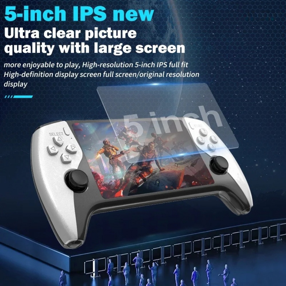 SF3500 5インチ大型スクリーン デュアルジョイスティッ - Q21 Gaming Console のレビューと価格