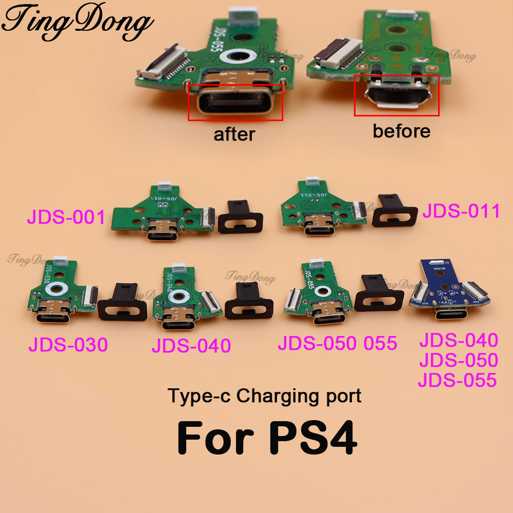 1 セット USB データタイプ C 充電ポートボードソニー - Gaming Console And Tv のレビューと価格