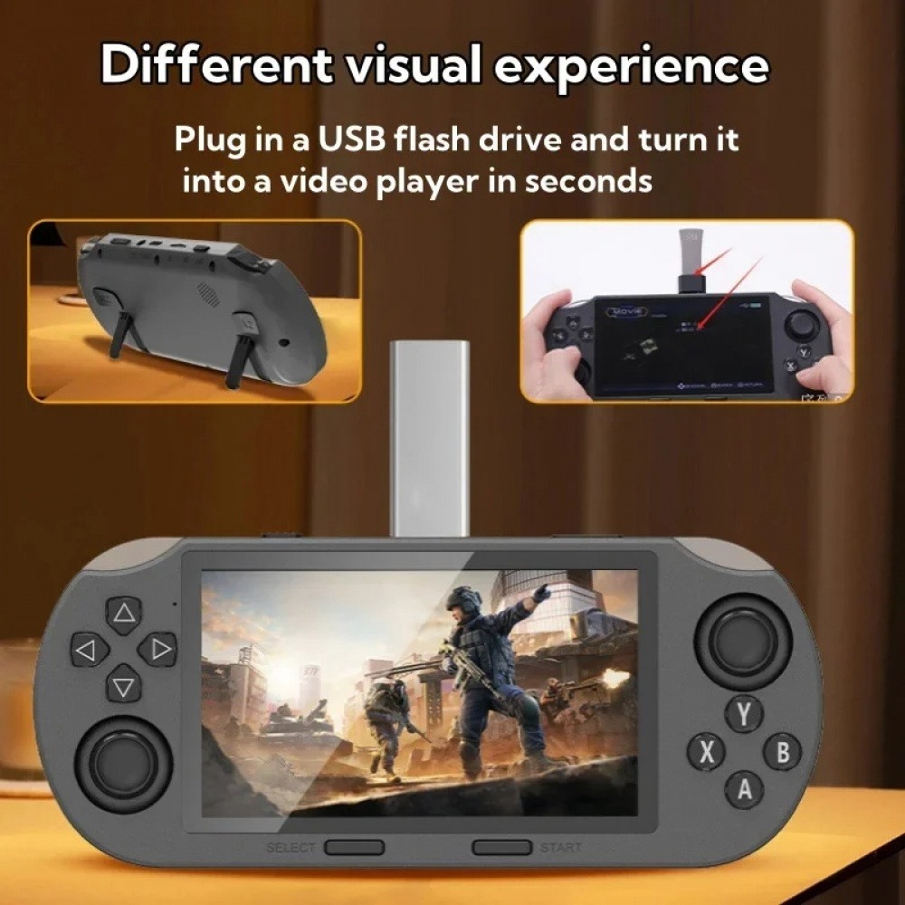 SF3000 レトロ携帯ゲーム機 4.3インチ画面 64GB - Q21 Gaming Console のレビューと価格