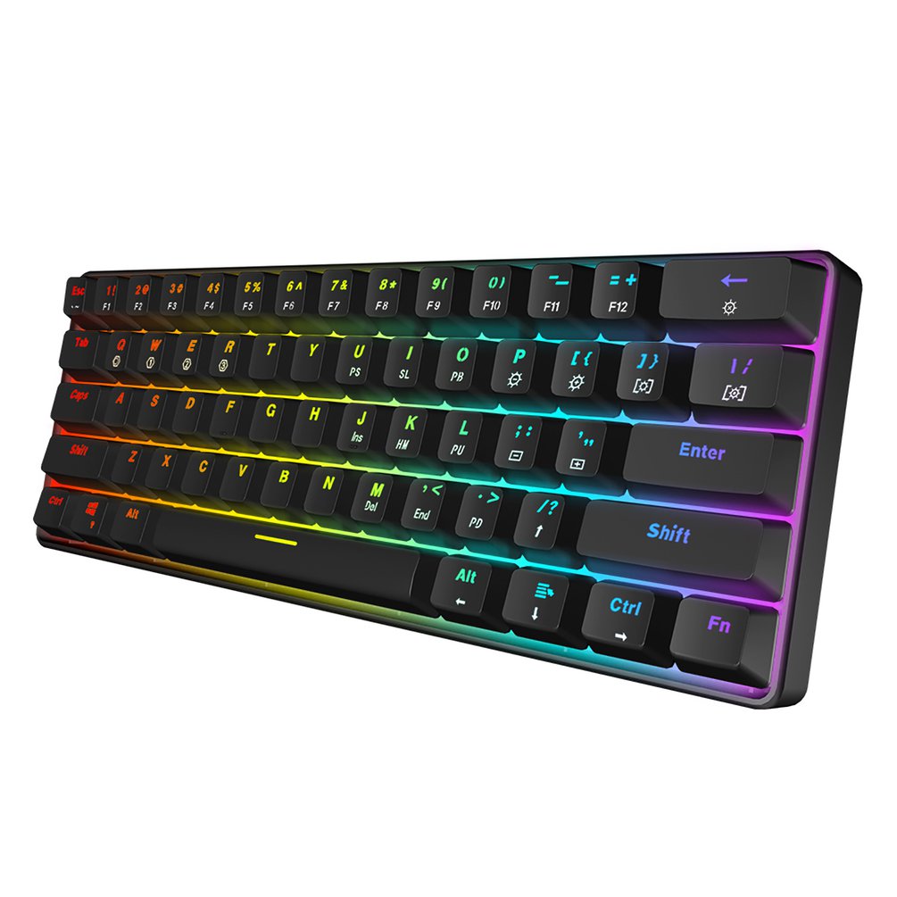 SKYLOONG GK61 ミニポータブル 60% ゲーマー - Gaming Console For Ipad のレビューと価格