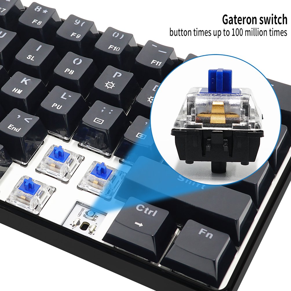 SKYLOONG GK61 ミニポータブル 60% ゲーマー - Gaming Console For Ipad のレビューと価格
