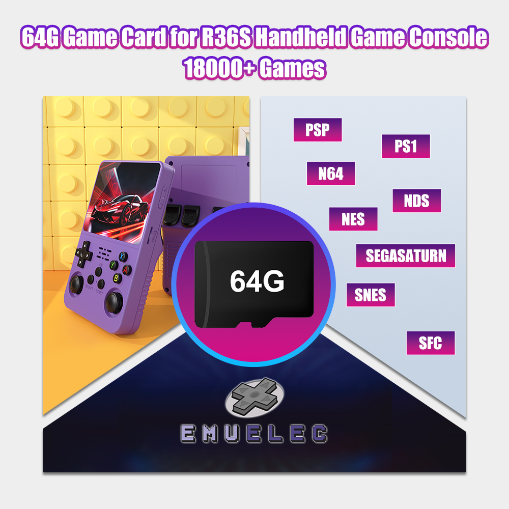 R36SビデオレトロハンドヘルドゲームコンソールEmuELE - Gaming Console R36S のレビューと価格