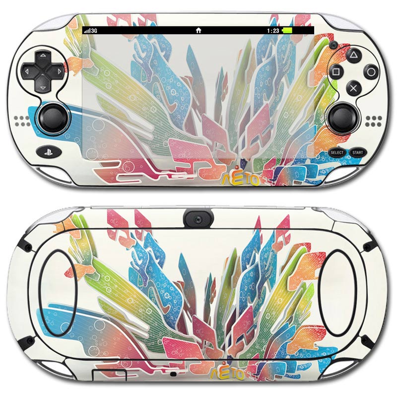ゲームコンソール用ビニールステッカーpsp,vita1000 - Gaming Console Cartoon のレビューと価格