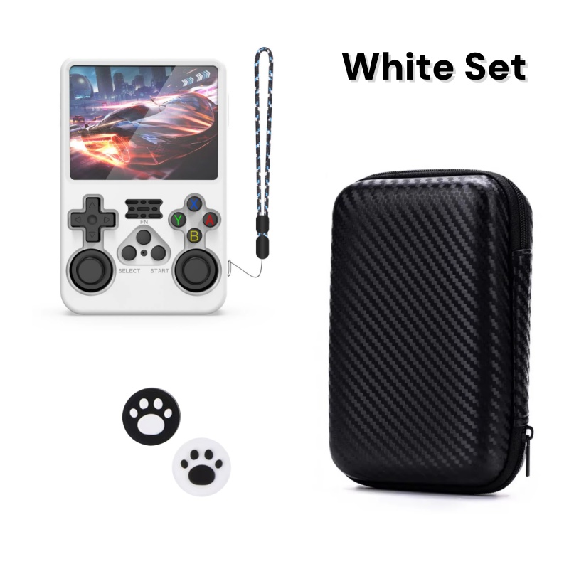 R36Sゲーム機用収納バッグ＆ジョイスティックキャップ＆ゲー - Gaming Console R36S のレビューと価格