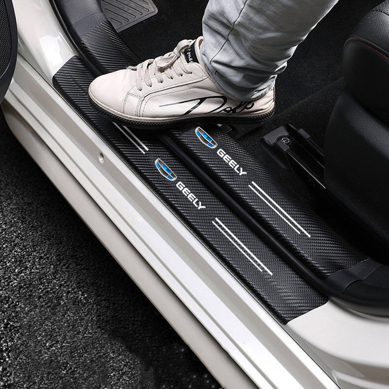 車のドアのしきい値ステッカー,車のトランク用の保護ストリップ - Gaming Console X7 のレビューと価格