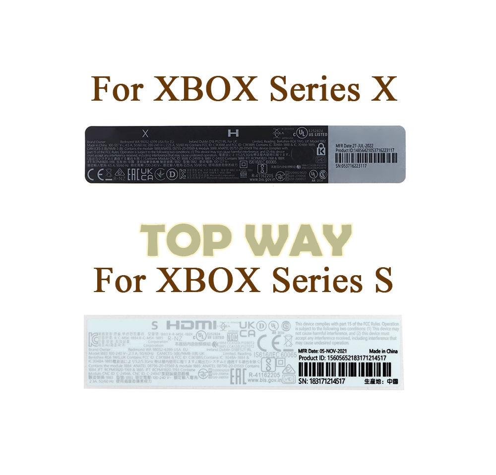 シェルステッカー,シール可能,xboxシリーズ,s,xコンソ - Gaming Console Xbox Series S のレビューと価格