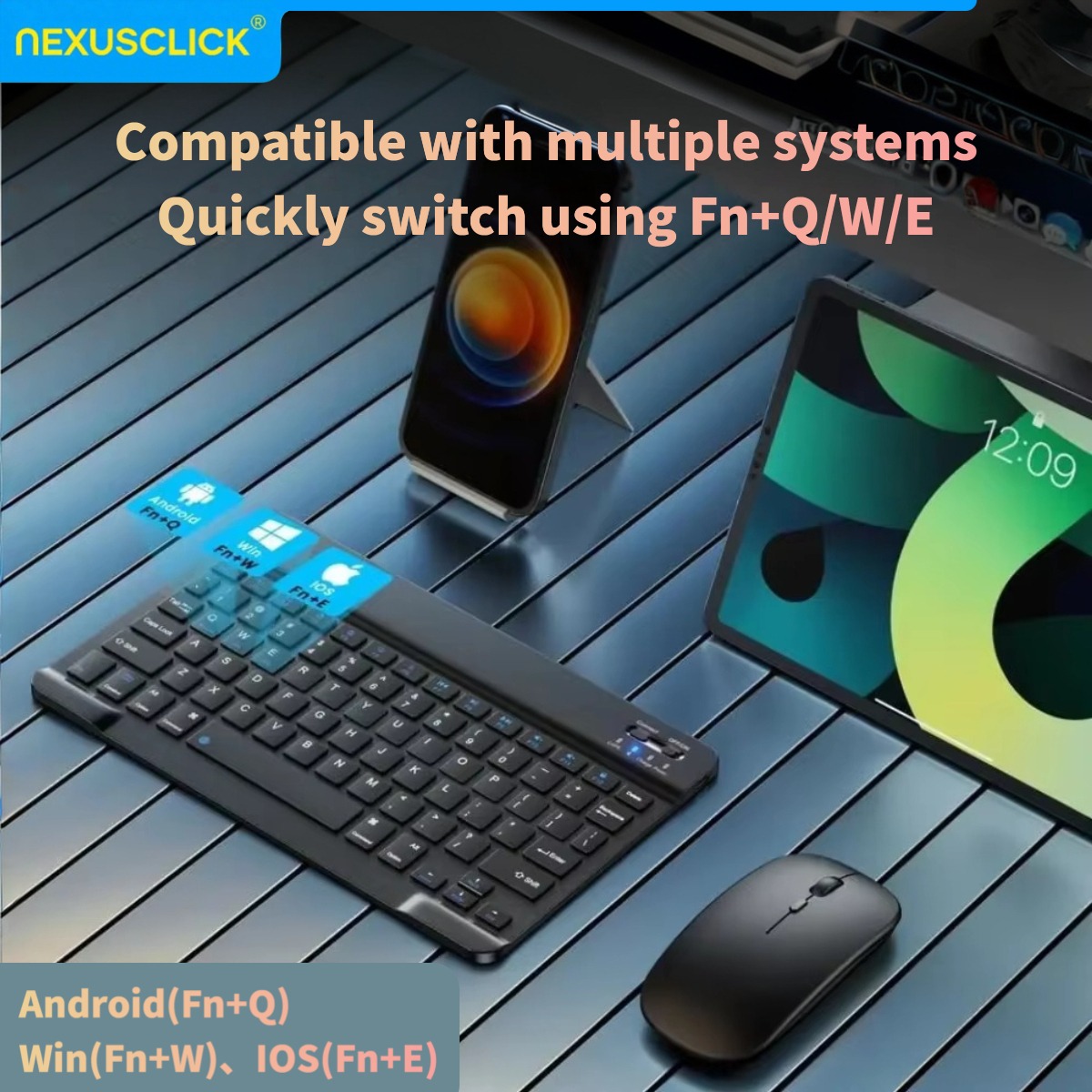 NexusClick ワイヤレス Bluetooth キーボ - Gaming Console For Ipad のレビューと価格