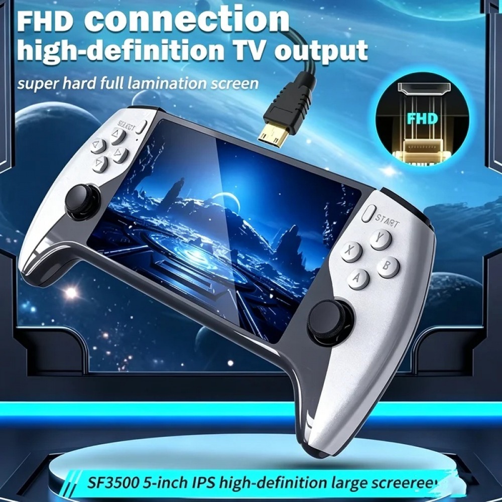 SF3500/Q21 ハンドヘルドゲーム機 5インチIPS大 - Q21 Gaming Console のレビューと価格
