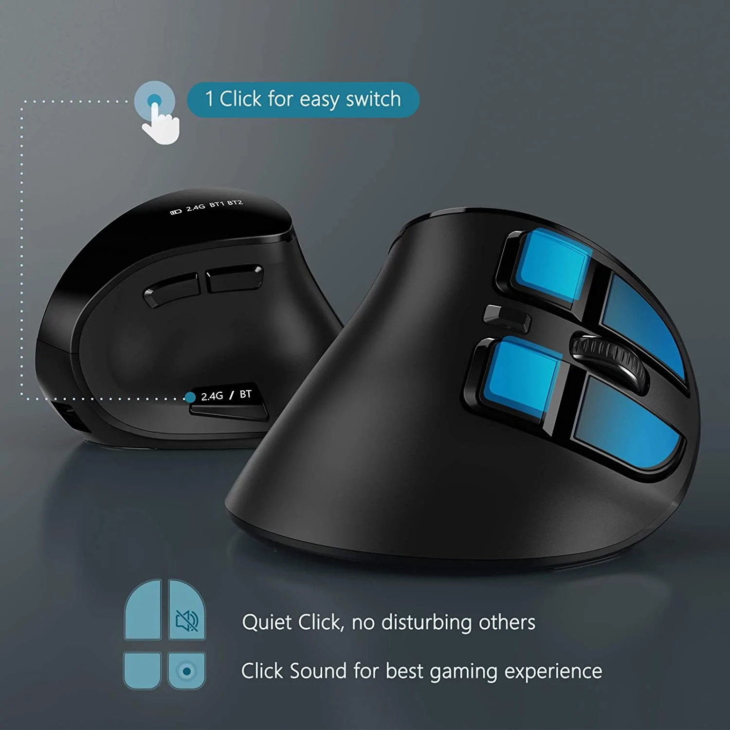 Seenda-ワイヤレス垂直マウス,Bluetooth 3. - Gaming Console For Ipad のレビューと価格